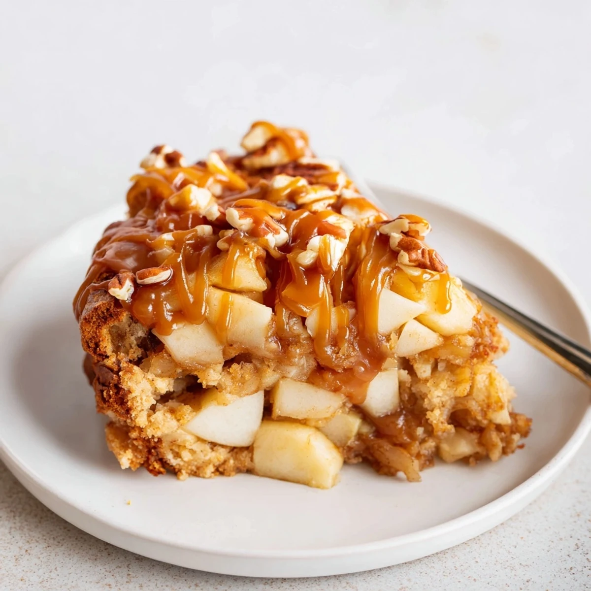 Tart apples and sharp cheddar create a rich flavor in this Cookie Loaf.  