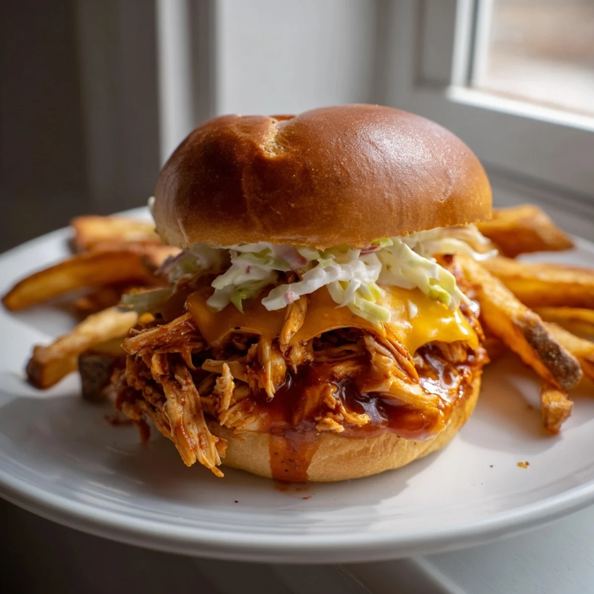 Juicy BBQ Chicken Sliders
