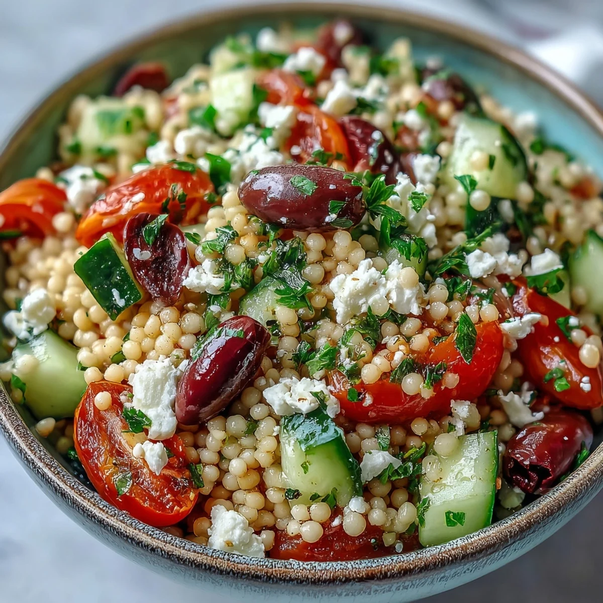 Dressed with oregano vinaigrette, it’s perfect for a sunny lunch or easy meal prep.