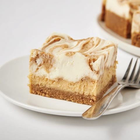 Spiced Sweet Tea Cheesecake Blondies