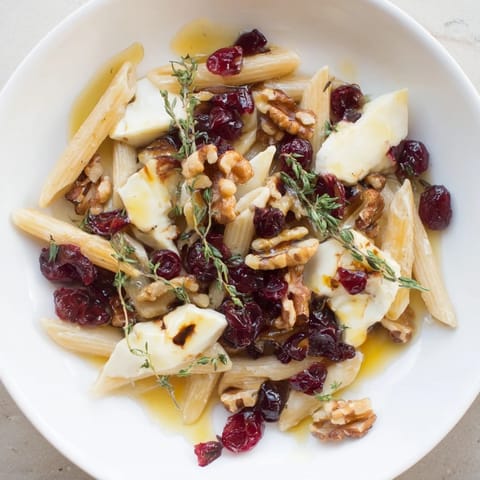Baked Brie Cranberry Pasta #258