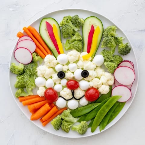 Easter Bunny Spring Platter #294