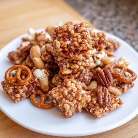 Sparkling Cider Snack Mix