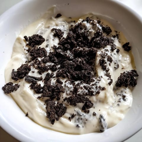 Vanilla Pudding Oreo Crush