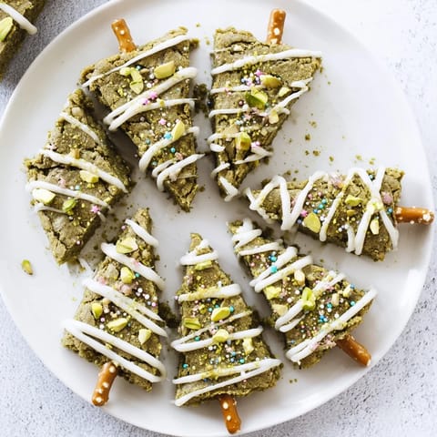 Matcha Pistachio Tree Bars #265