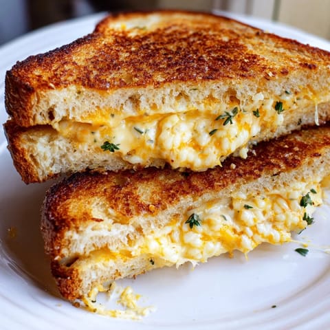 Garlic Butter Mayo Grilled Cheese #407
