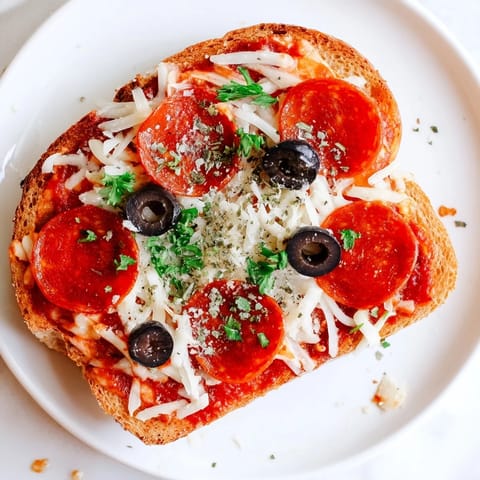Air Fryer Pizza Toast