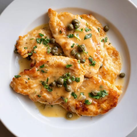 Creamy Chicken Piccata #433