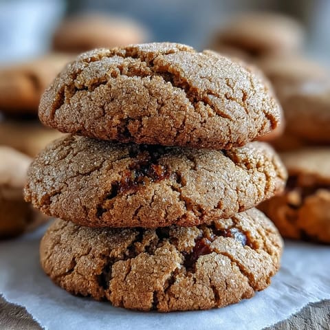 Golden-brown Hojicha Cookies with cracked edges, showcasing the roasted green tea powder in a buttery Japanese-inspired dessert.