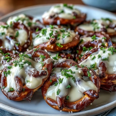 Festive St. Patrick's Day Shamrock Pretzel Bites with white chocolate and green sprinkles, perfect for sweet and salty snacking.