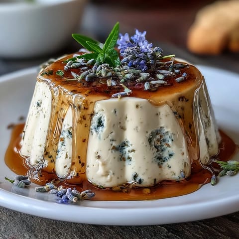 Honey Lavender Panna Cotta