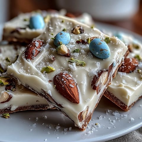 White Chocolate Easter Bark
