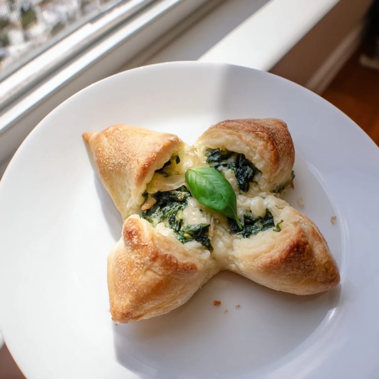 Warm, appetizing Lucky Clover St. Patrick's Day Bites, perfect appetizer served directly after baking.