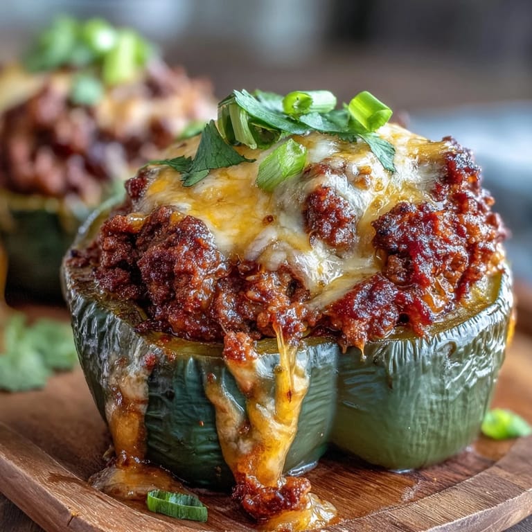 Keto Taco Stuffed Peppers
