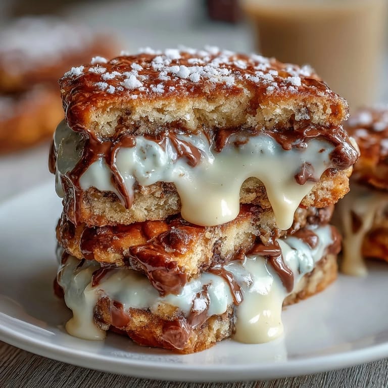 Delicate sandwich cookies inspired by Cookie Run Kingdom, filled with smooth vanilla cream and ready to share.  