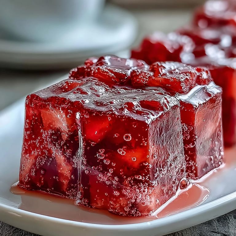 A beautiful floral mosaic cake, filled with fruity, rose-infused gelatin cubes.